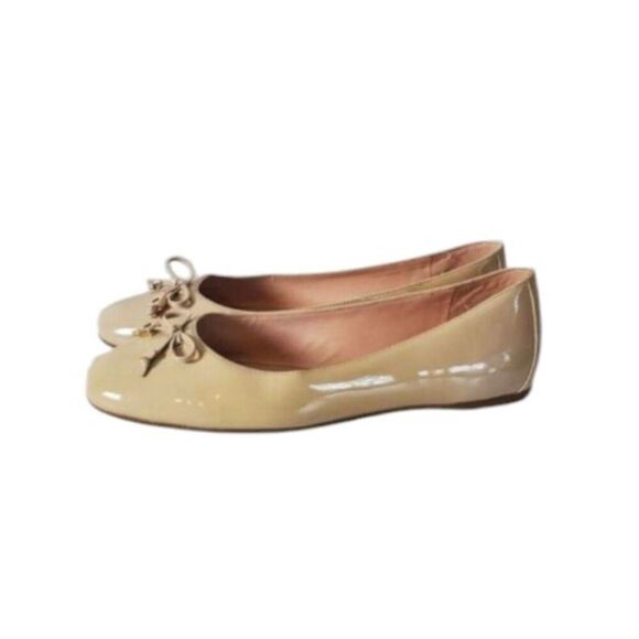 KATE SPADE Cambridge Patent Leather Ballet Flats Size 9.5B - Picture 4 of 7